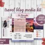Media Kit Vorlage Inspiration Reise Media Kit Vorlage 3 Seite
