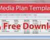 Mediaplan Unter Excel Vorlage Schönste Free Media Plan Template