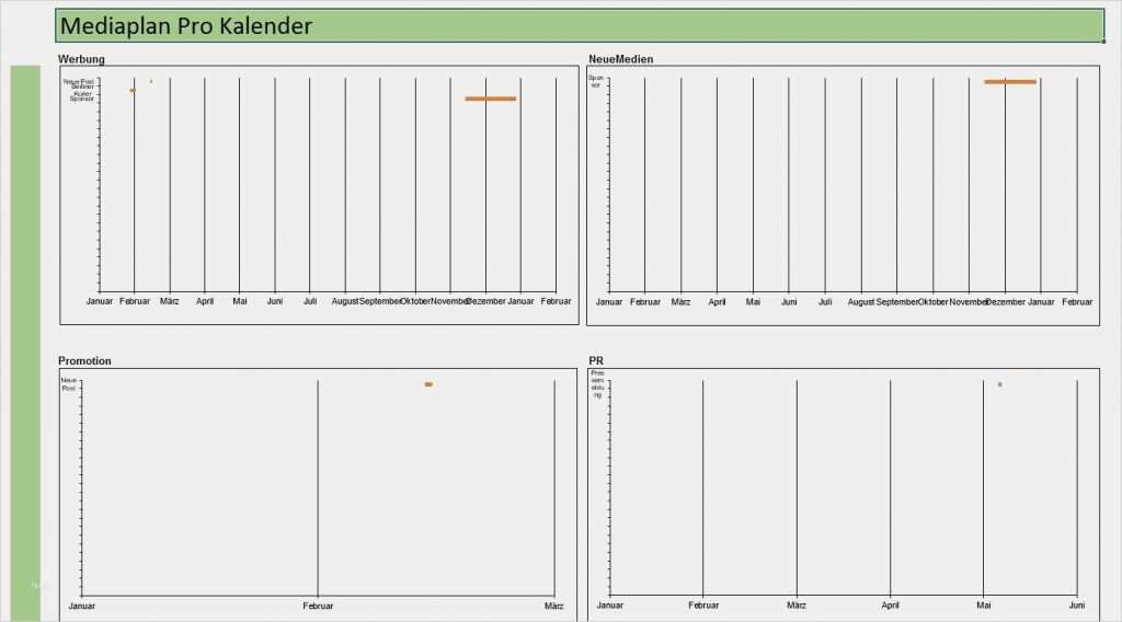 Mediaplanung Vorlage Gut Genial Einfache Mediaplan Pro Unter Excel Me Nplanung
