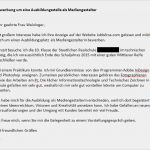 Mediengestalter Ausbildung Bewerbung Vorlage Einzigartig Bewerbung Me Ngestalter