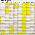 Medienkonzept Vorlage Bayern Großartig Kalender 2021 Bayern Ferien Feiertage Pdf Vorlagen