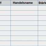 Medikamentenplan Vorlage Excel Schön Medikationsplan Vorlage Zum Ausfüllen Und Ausdrucken