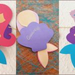 Meerjungfrau Einladung Vorlage Fabelhaft Bastelideen Für Meerjungfrauen Mottoparty Princess