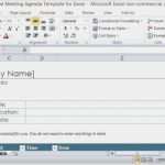 Meeting Protokoll Vorlage Excel Elegant Free Meeting Agenda Template for Excel