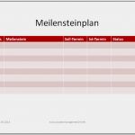 Meilensteinplan Excel Vorlage Genial Projektmanagement24 Blog Meilensteinplan