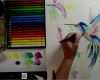 Mein Kreativ atelier Nr 35 Vorlagen Hübsch Malen Mit Aquarellstiften Kolibri Mein Kreativ atelier