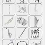 Memory Vorlage Pdf Erstaunlich Bildkarten Instrumente Diverses Madoo
