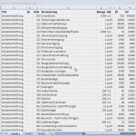 Mengenermittlung Excel Vorlage Elegant Import Kg Werte Aus Excel