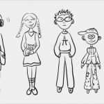 Menschen Zeichnen Vorlagen Gut Einfachen Skizzen Menschen — Stockvektor