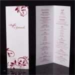 Menü Tischkarten Vorlagen Gut Texteindruck In Menü & Getränkekarten 79 00