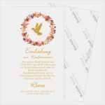 Menü Tischkarten Vorlagen Schönste Einladungen Zur Kommunion Konfirmation Gestalten