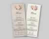 Menü Vorlage Hochzeit Erstaunlich Boho Hochzeit Menü Vorlage Floral Hochzeitsmenü Druckbare