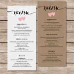 Menü Vorlage Hochzeit Fabelhaft Niedlich Hochzeit Menü Vorlage Wort Bilder Entry Level