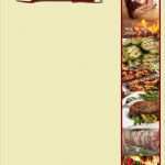 Menükarte Buffet Vorlage Beste Grillsportverein Menükarte Vorlage