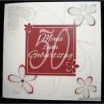 Menükarte Buffet Vorlage Erstaunlich Geburtstagsmenükarte "blumen" Bordeaux Printandcopybox