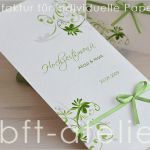 Menükarte Hochzeit Vorlage Großartig Romantische Hochzeitsmenükarte Mit Swarovskikristallen
