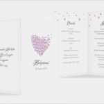 Menükarte Hochzeit Vorlage Wunderbar Hochzeitsmenü "butterflies"