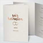 Menükarte Klappkarte Vorlage Beste Menükarten Hochzeit Selbst Gestalten