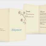 Menükarte Klappkarte Vorlage Erstaunlich Menükarte Hochzeit "roses"