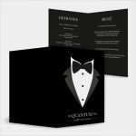 Menükarte Klappkarte Vorlage Genial Schwarze Menükarte Im 007 James Bond Stil Mit Smoking
