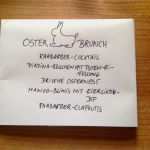 Menükarte Schreiben Vorlage Cool Diy Menü Karten Für Ostern