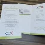 Menükarte Taufe Vorlage Erstaunlich Menü Und Einladungskarten Zur Konfirmation Ideenreich