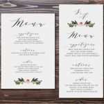Menükarte Vorlage Download Neu 22 Menu Card Templates – Free Sample Example format