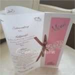 Menükarte Vorlage Herbst Genial Menükarte Herzform Mit Schmetterlingen Creativanita