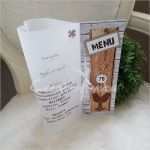 Menükarte Vorlage Herbst Genial Menükarte Tischlicht In Herzform Im Vintagestil