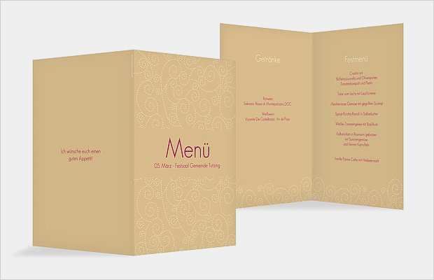 Menükarte Vorlage Word Kostenlos Hübsch Menükarten Zum Geburtstag – Stilvolle Karten In 1–2 Tagen