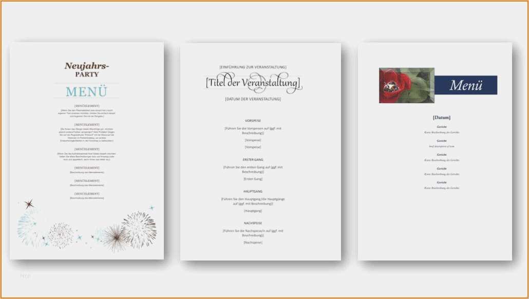 Menükarte Vorlage Word Kostenlos Inspiration 7 Menükarte Geburtstag Vorlage Kostenlos