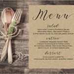 Menükarte Weihnachten Vorlage Neu Kraft Papier Weihnachten Menü Karte Abendessen