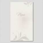 Menükarten Vorlagen Zum Ausdrucken Kostenlos Schön Schöne Menükarte Zum Geburtstag Mit Gedruckten ornamenten