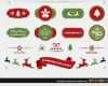 Met Etiketten Vorlagen Best Of Christmas Labels and Ribbons Free Vector