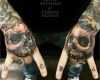 Metallica Tattoos Vorlagen Wunderbar Hand Tattoos Skull Dj ashba D J asba
