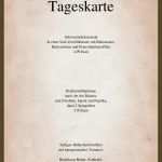 Mexikanische Speisekarte Vorlage Gut Speisekarten Und Menükarten Alte Speisekarte Von Chris