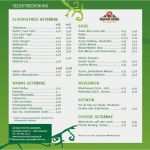 Mexikanische Speisekarte Vorlage Wunderbar Speisekarte Zoo Gaststätte