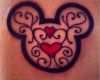 Mickey Mouse Tattoo Vorlage Fabelhaft Mickey Mouse Tattoo Tatoos Pinterest