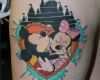 Mickey Mouse Tattoo Vorlage Schön Mickey Mouse and Minnie Mouse Love Couple Tattoo Right
