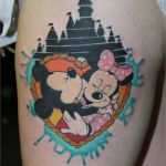 Mickey Mouse Tattoo Vorlage Schön Mickey Mouse and Minnie Mouse Love Couple Tattoo Right