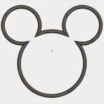 Mickey Mouse Tattoo Vorlage Süß Minnie Mouse Kopf Vorlage Schön Mickey Mouse Kopf Applique