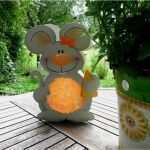 Micky Maus Laterne Vorlage Neu Schlummerlampen Laterne Maus "malwine" Martinslaterne