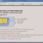 Micro Sim Vorlage Wunderbar Vorlage Micro Sim Zu Nano Sim Wunderbar Nano Sim Schablone