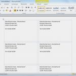 Microsoft Office Visitenkarten Vorlagen Fabelhaft Visitenkarten In Word Erstellen – Supportnet