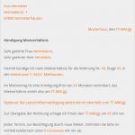 Mieter Fristlos Kündigen Vorlage Einzigartig Mietverhältnis Kündigen Vorlage Und Infos