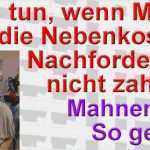 Mieter Mahnung Vorlage Best Of Mieter Zahlt Nebenkosten Nachforderung Nicht Was Tun