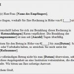 Mieter Mahnung Vorlage Elegant Textvorlagen Für Ihre Mahnungen 1 2 3 Mahnung Fice