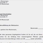 Mietkaution Zurückfordern Vorlage Neu Aufforderung Zur Kautionsauffüllung Mietkaution