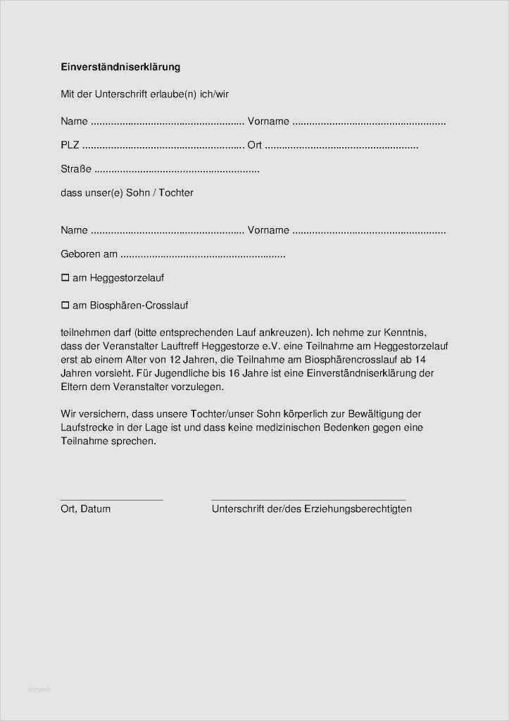 Mietschuldenfreiheitsbescheinigung Vorlage Eltern Best Of 63 Gut Vorlage Einverständniserklärung Eltern Ausbildung