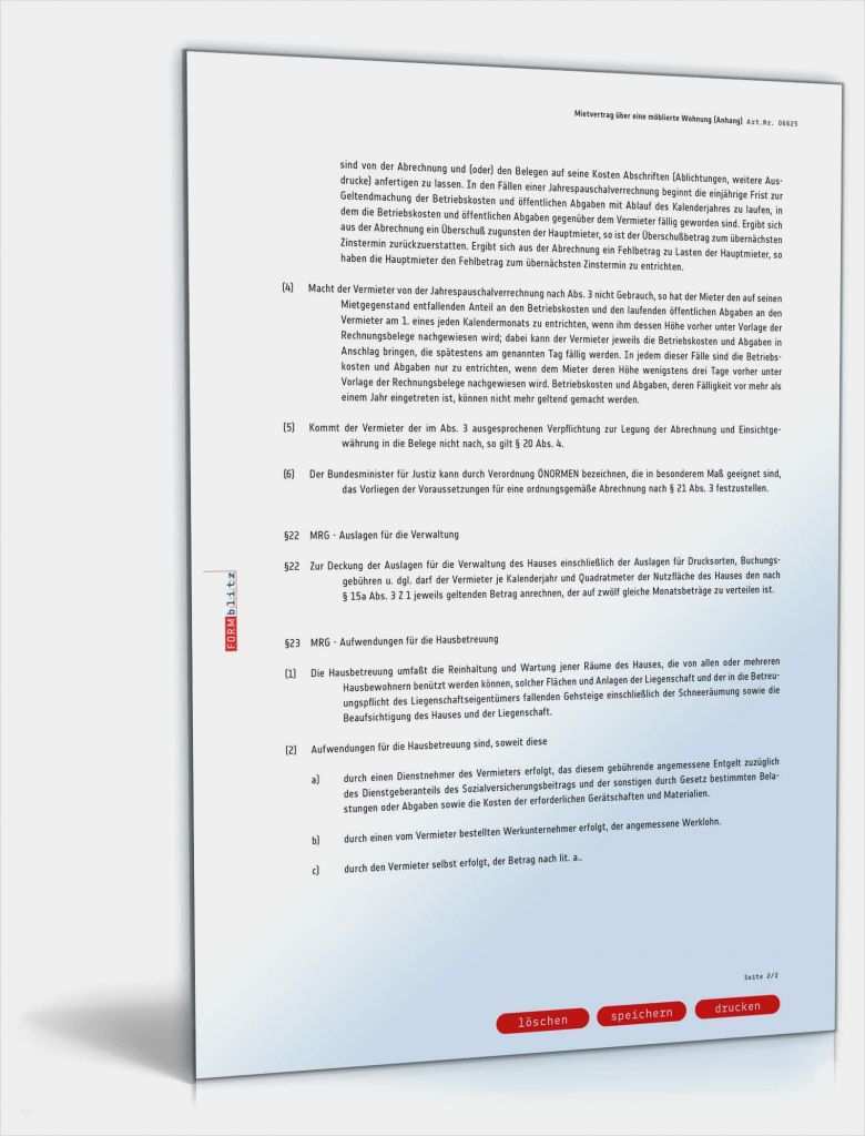 Mietvertrag Für Möblierte Wohnung Vorlage Großartig Unbefristeter Mietvertrag über Eine Möblierte Wohnung